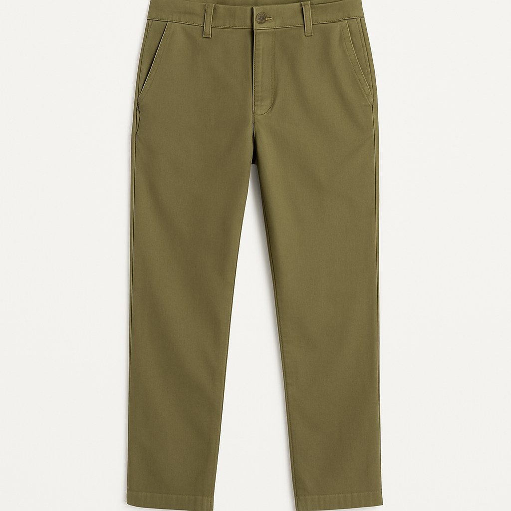 Casual Olive Chinos - Heathenor Pants