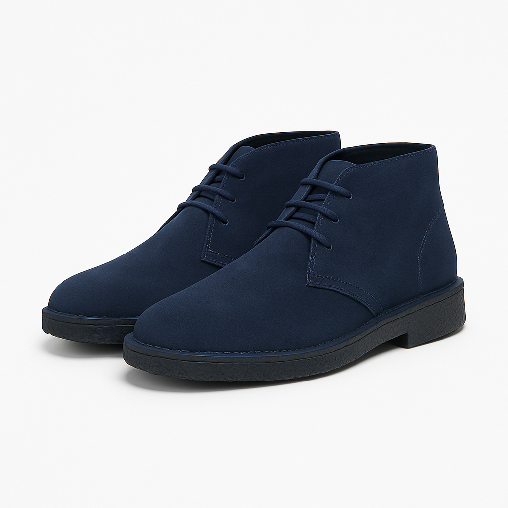 Midnight Suede Boots - Heathenor Shoes